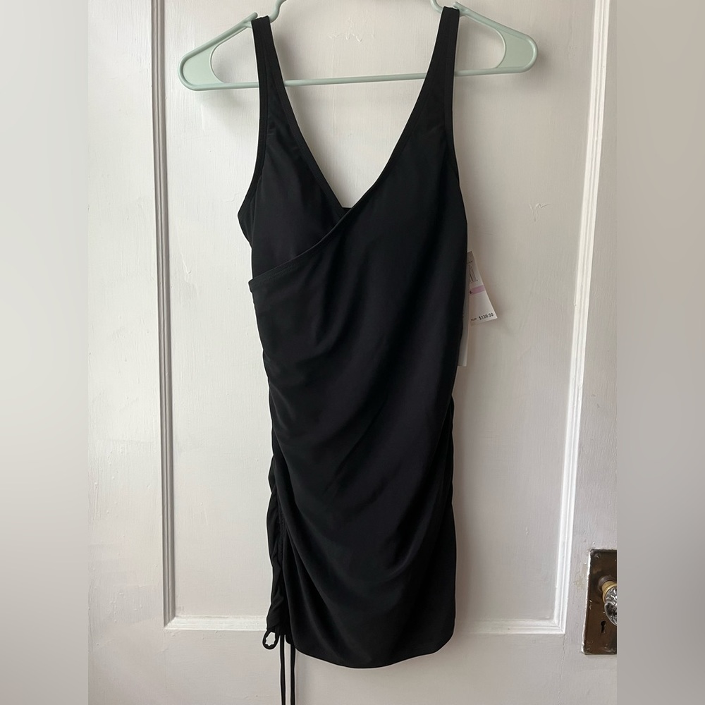 Beyond Control Black One Piece Modest Swimsuit